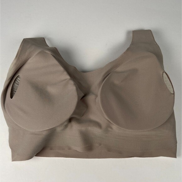 Niidor Sz M Seamless Invisible Wireless Soft Comfy T-Shirt Bra w/ Removable Pads - Picture 2 of 4